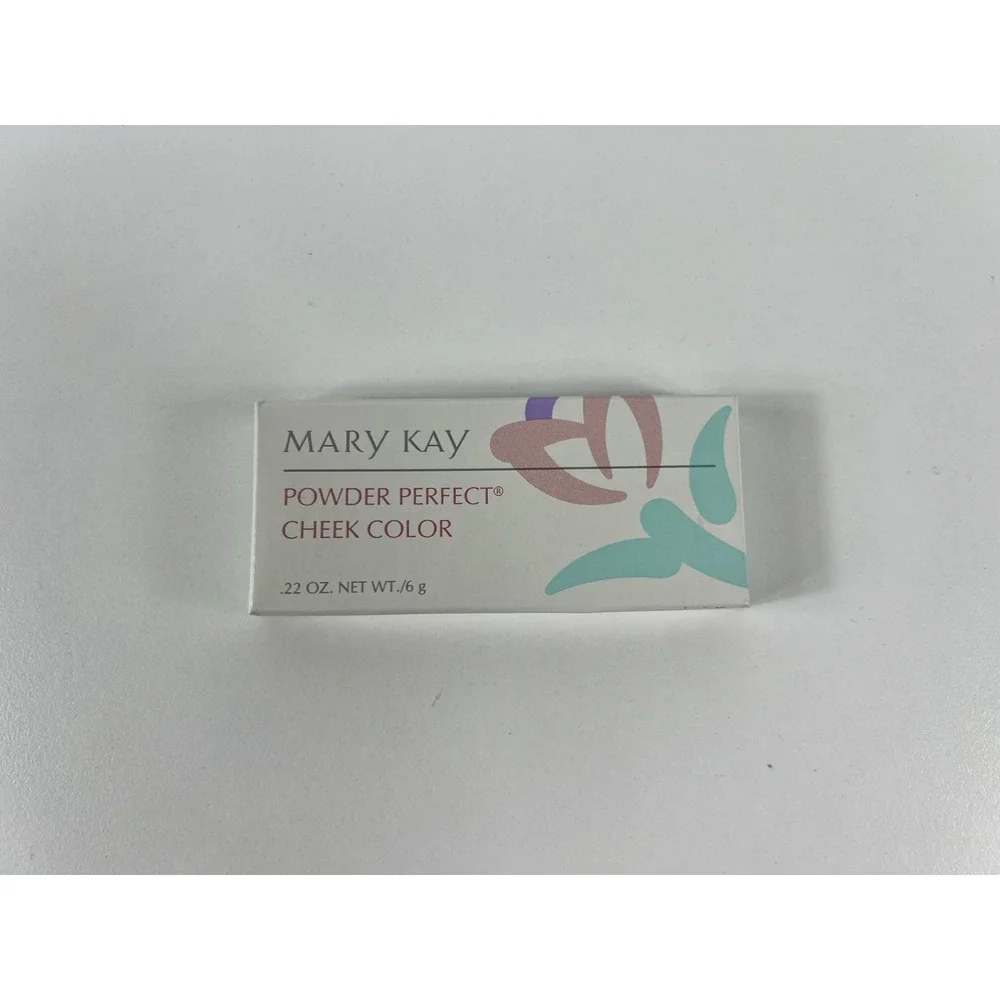 VTG MARY KAY Powder Perfect Cheek Color .22oz - Cashmere 5297 - NOS Blush